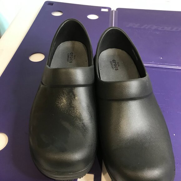 CROCS NERIA PRO II DUAL COMFORT SLIP ONS WOMEN SIZE 10 - Picture 10 of 10